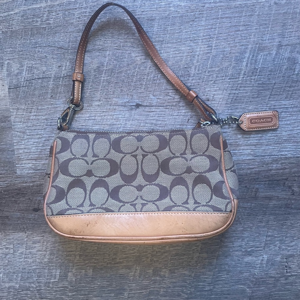 Coach hand purse